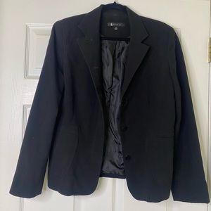 Larry Levine SZ 12 Blazer Jacket Black